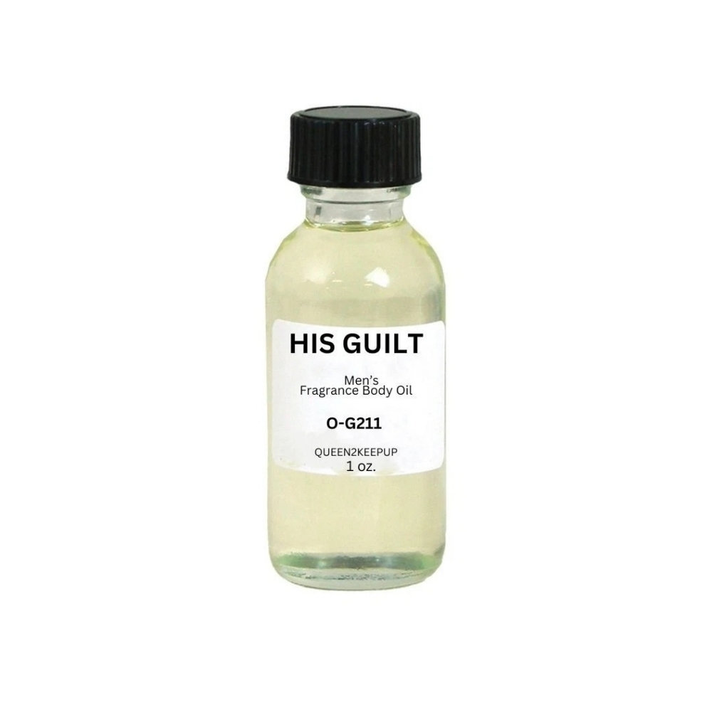 His Guilt (Men) Body Oil 1 oz Fragrance All Natural Scent